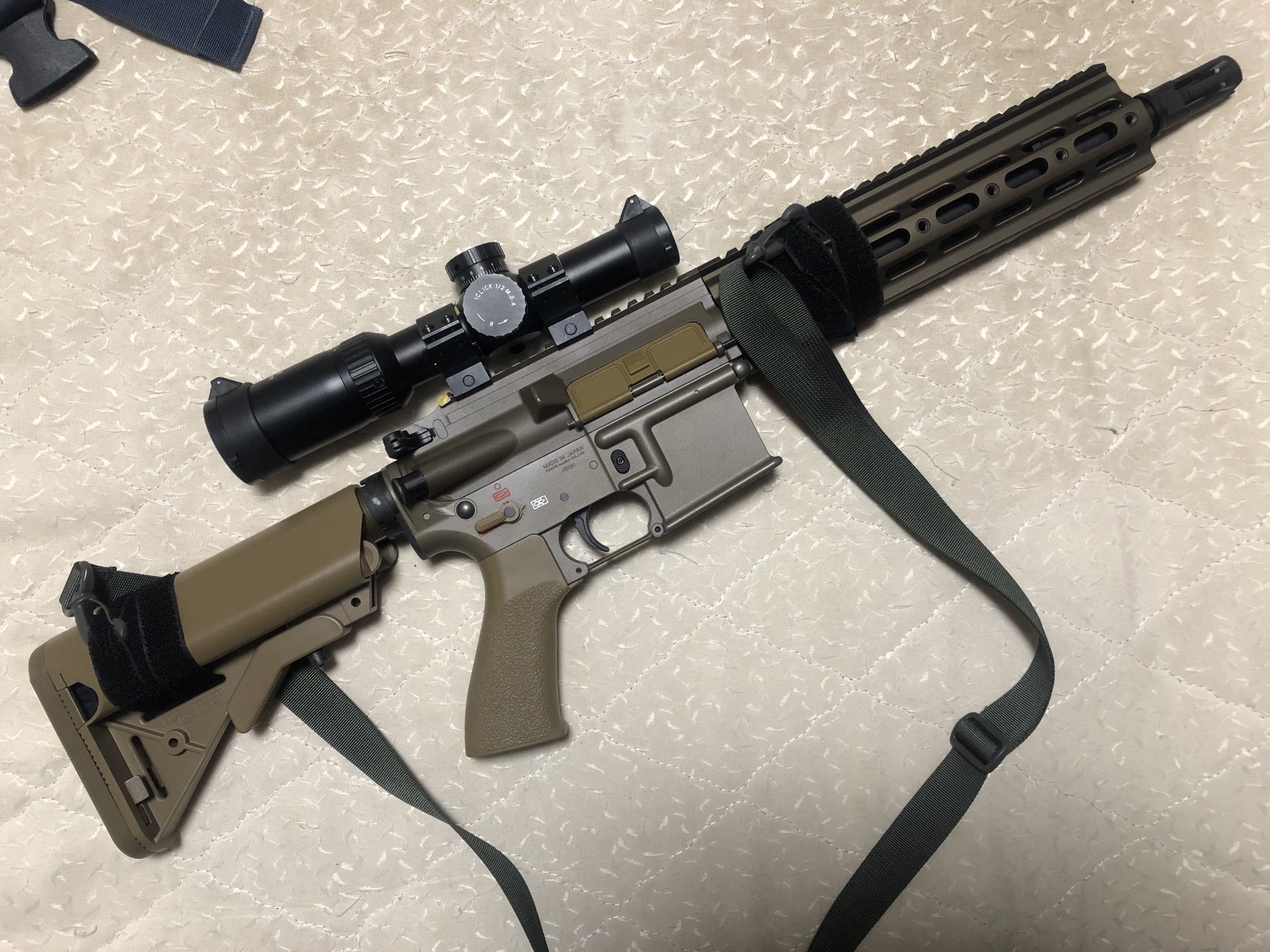銃紹介 マルイ HK416デルタカスタム | エアガンシューティング(射撃)は楽しいのか？